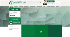 Desktop Screenshot of amarilfranklin.com.br