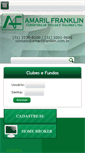 Mobile Screenshot of amarilfranklin.com.br