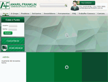 Tablet Screenshot of amarilfranklin.com.br